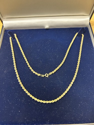 9ct gold rope - 9ct,