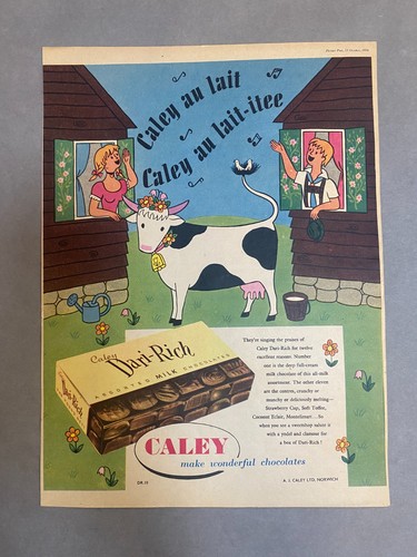 Caley vintage advert from - vintage,