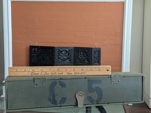 Vtg military wood - wood, vox