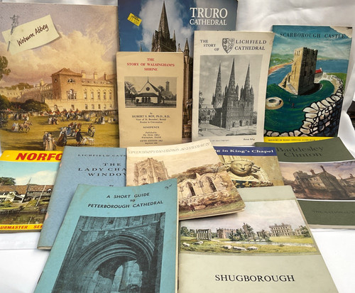 Job lot old guide books - job,