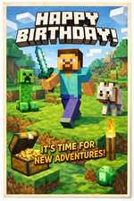 PERSONALISED MINECRAFT GAME -