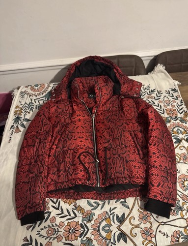 Zara red snake print - zara,