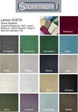 Linen SVETA stone washed - 50