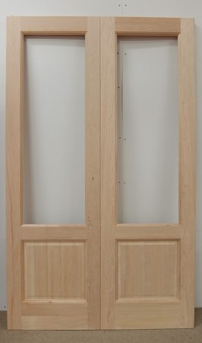 French door pair external - door,
