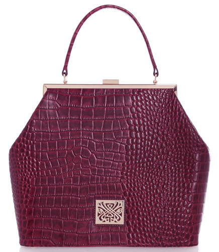 Biba astella burgundy croc - biba,