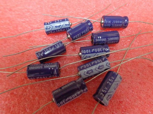 100uf 25v axial electrolytic - 100uf,