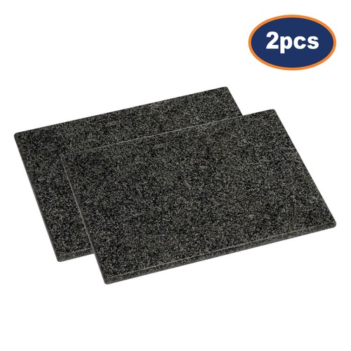 2pcs black speckled granite - black,