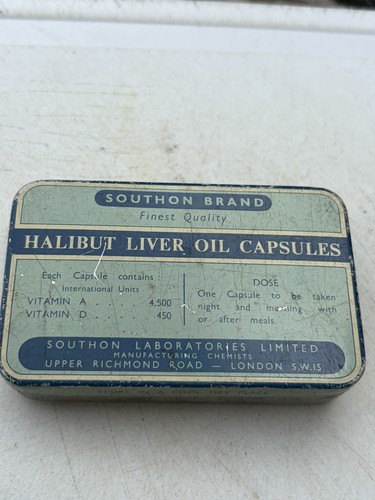 Vintage southon brand halibut - vintage,