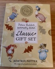 Peter Rabbit Naturally Better Classic Gift Box Set Beatrix Potter NEW SEALED