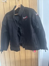 Motorbike Jacket Gear Size Medium Armoured Women's Breathable Black