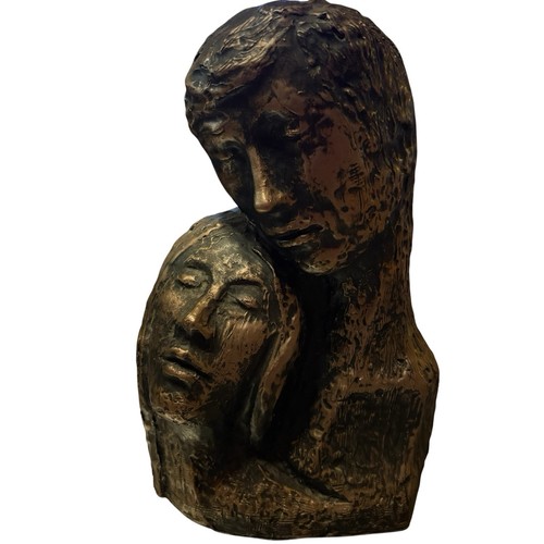 Vtg nascorp duro statue bronze - vtg,