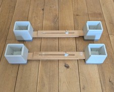 Langham Products Linked Furniture Raisers -  Chair Sofa Bed Good Condition