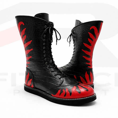 Men wrestling boots pro - wrestling,