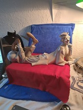 MASSIVE ORIGINAL VINTAGE LLADRO CLOWN. 375mm LONG.