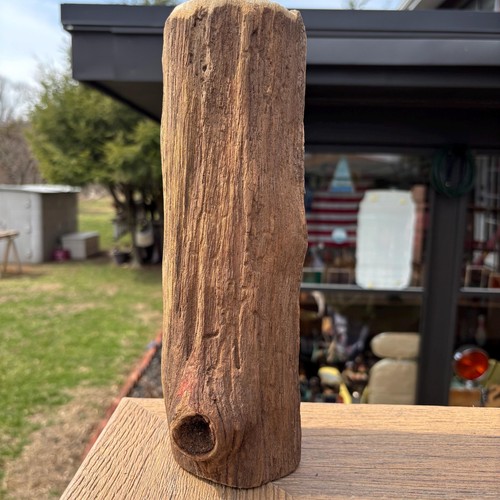 Hollow dark brown driftwood - hollow,