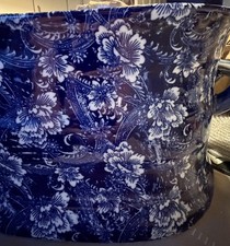 Huge Ironstone Floral Blue