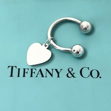 Authentic Tiffany and Co Heart Keyring- Rare Vintage- Keyring/ Key Chain