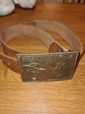 1970s john wayne belt on a vintage lochaber country club belt. Exc condition 