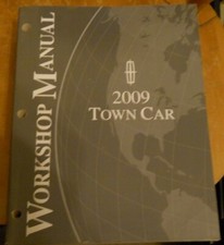 2009 Lincoln Town Car Workshop