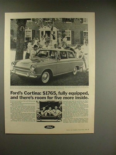 1966 ford cortina car - 1966,