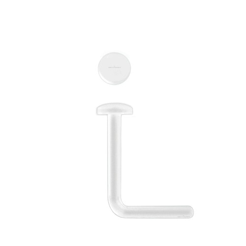 3pcs flat disk ptfe - disk, stud