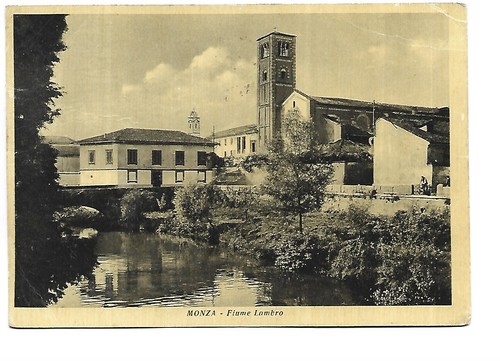Italy monza lambro river - monza,