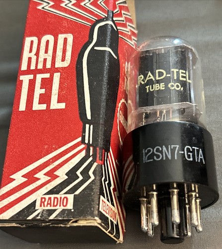 Vintage rebrand nos - 12sn7, gta