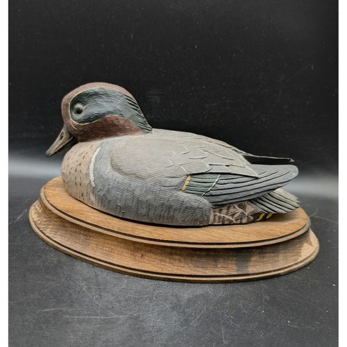 Vintage green winged - winged, teal