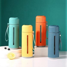 Glass Plastic Water Bottle