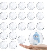 Clear Plastic Balls Christmas