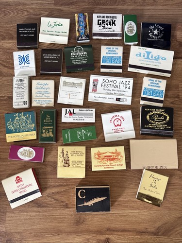 29x vintage matchbox - 29x, bundle