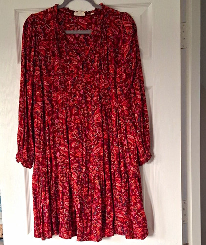 Fat face red paisley - fat, boho