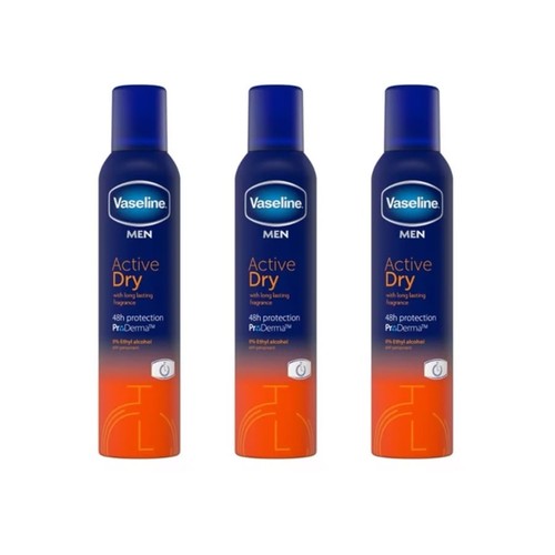 Vaseline men active dry 48hr - active,