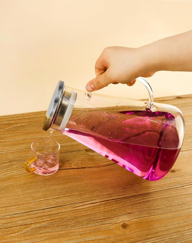 Qwork litre glass jug - 2.0,