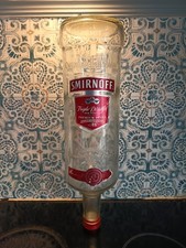 Vintage smirnoff bottle - vintage, l