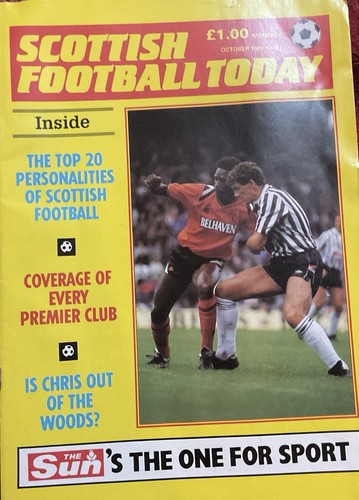Scottish football today - football,