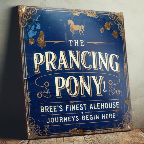 Prancing pony vintage - prancing,