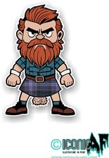 Funny Scotland Scottish Man