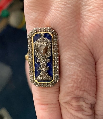 Georgian inspired ring - georgian, sterl