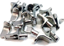 4 Pcs of 5mm Metal Shelf Support Pegs Bracket Stud for Kitchen Cupboard Wardrobe