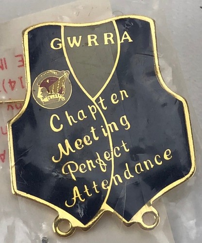 Vtg pin goldwing gwrra - pin, club