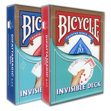 Invisible Deck - Simple Easy Prediction Magic Trick - Bicycle Card stock.