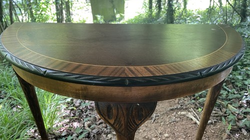 Art deco polished mahogany - deco,