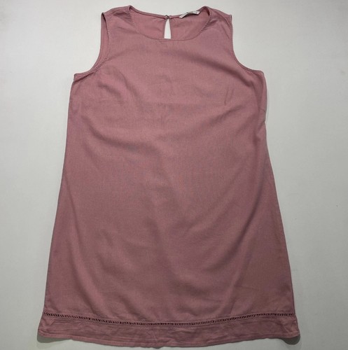 Linen viscose shift - linen, dress