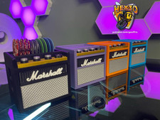 Iconic Mini Marshall Guitar Amp - Plectrum Holder with Secret Drawer! Made in UK