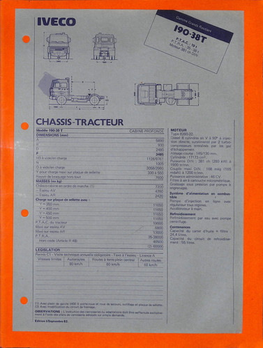 Iveco grands routiers - routiers, 190-38