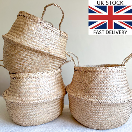 Large seagrass belly basket - large,