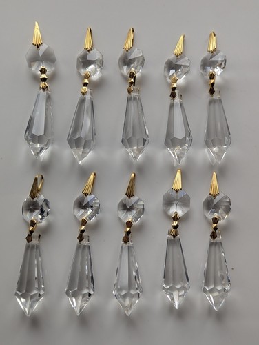 Vintage 7cm clear - clear, crystal