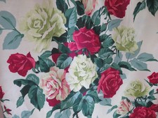 Vintage Faille Barkcloth era