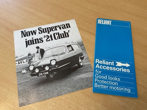 1969 reliant regal wheeler - 1969,